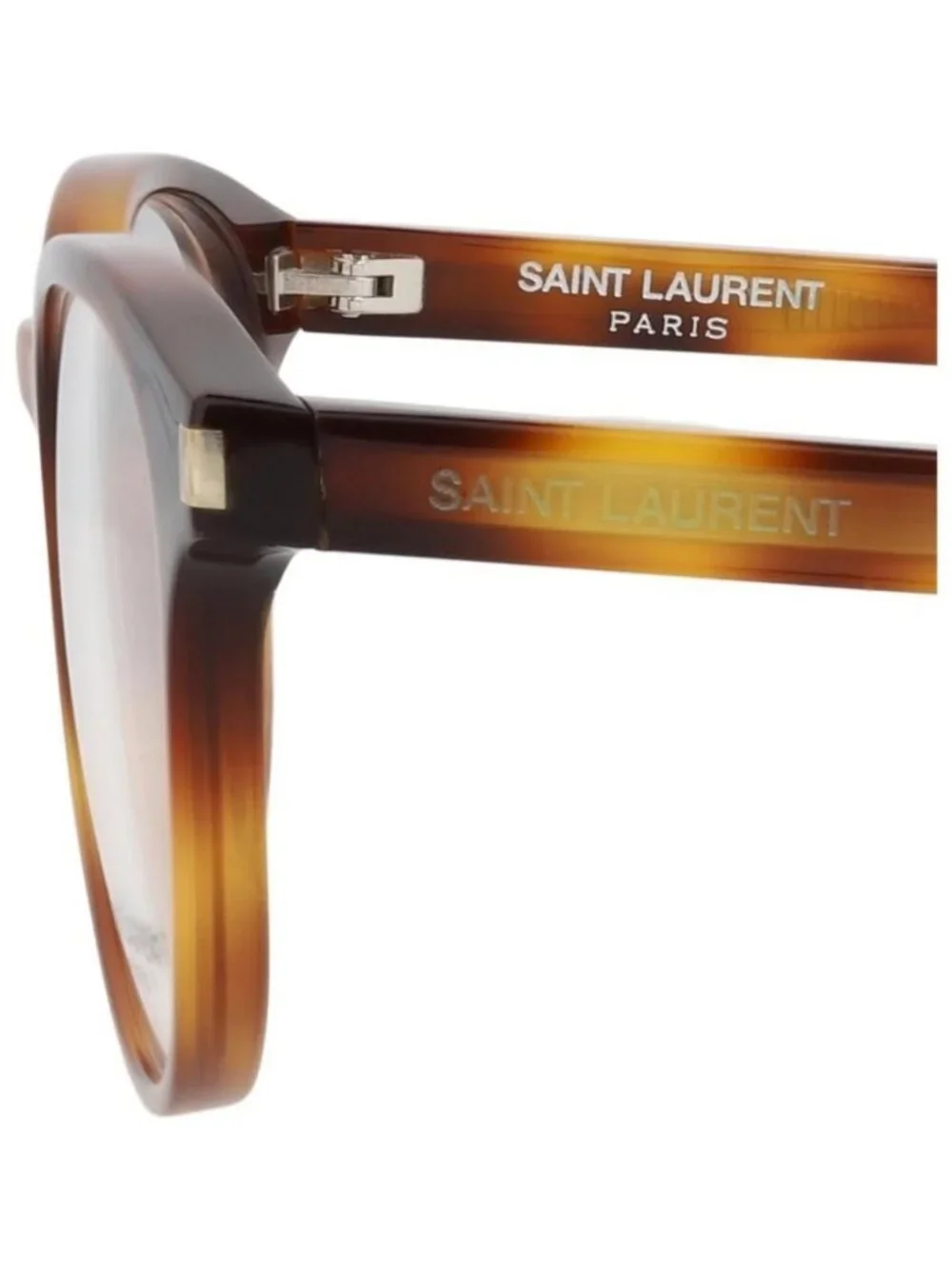 New Saint Laurent Unisex Round/Oval Avana Avana Transparent Fashion Designer Eye
